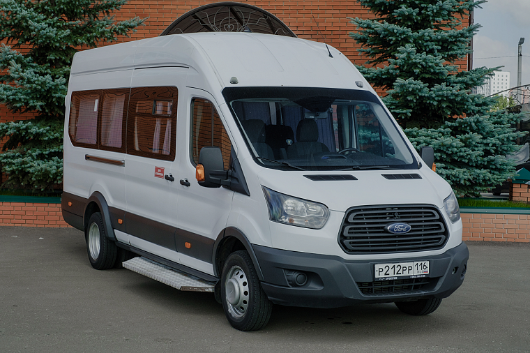 Аренда микроавтобуса Ford Transit на 17 мест в Казани